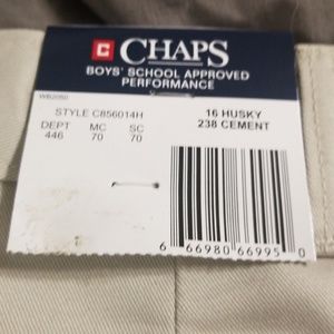 Chaps Bottoms - CHAPS Boys sz 16 Husky Trousers NWT Chaps Bottoms - CHAPS Boys sz 16 Husky Trousers NWT